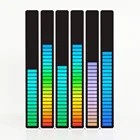 Светодиодный светильник для пикапа, атмосферный светильник с голосовым управлением, светильник для ритма, автомобильный светильник для музыкальной атмосферы, праздничный светильник для создания атмосферы в играх