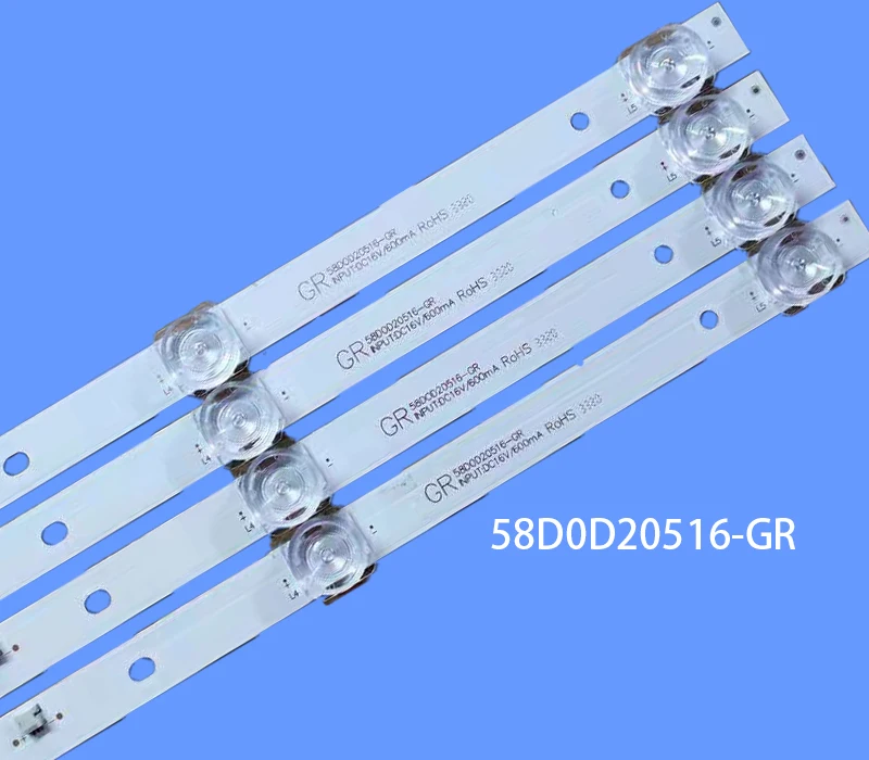 

New original LCD light strip 58D0D20516-GR 10pcs 5 lamp