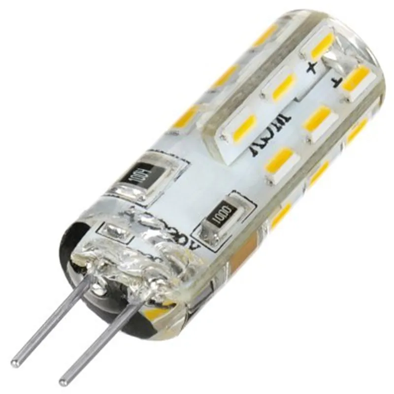 G4 2 Вт Высокая яркость 10 шт./лот Led 220 240 В хрустальная люстра лампа 3014smd