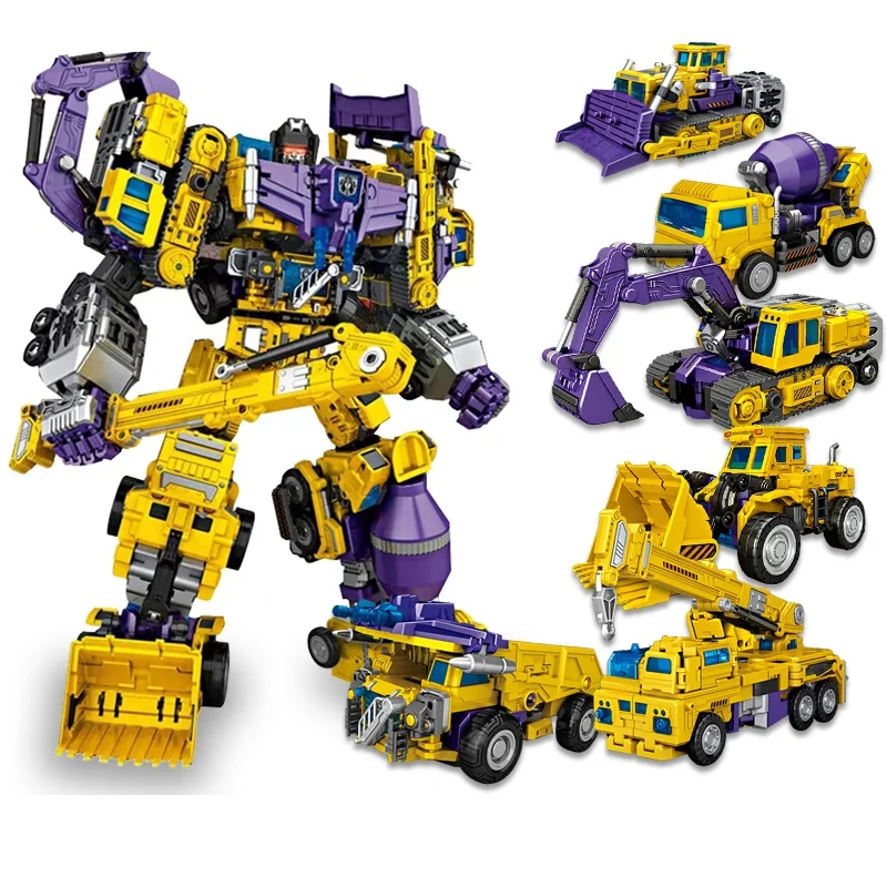 Трансформер NBK желтая игрушка девастатор|figure toy|devastator toyko transformers |