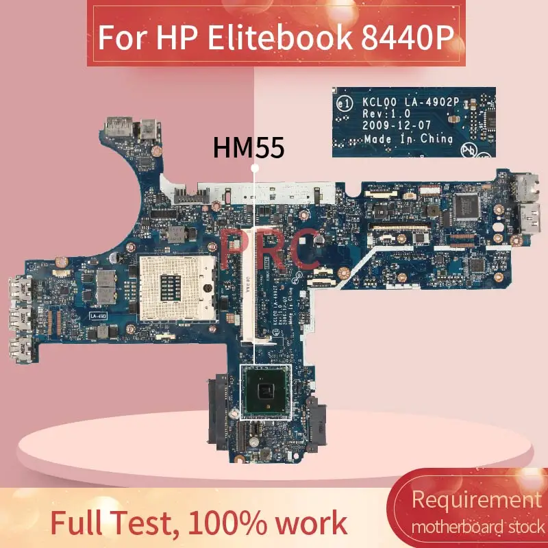594028 001 501 для HP Elitebook 8440P материнская плата ноутбука LA 4902P QM57 DDR3