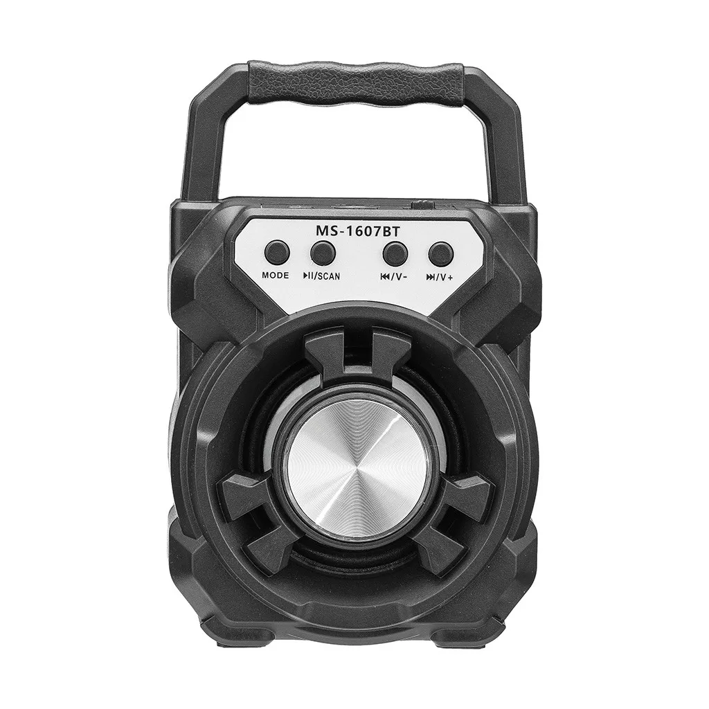 Высокое качество Горячая Портативный Blueteeth динамик FM MP3 открытый беспроводной с USB/TF/Aux вход покупка прямых продаж