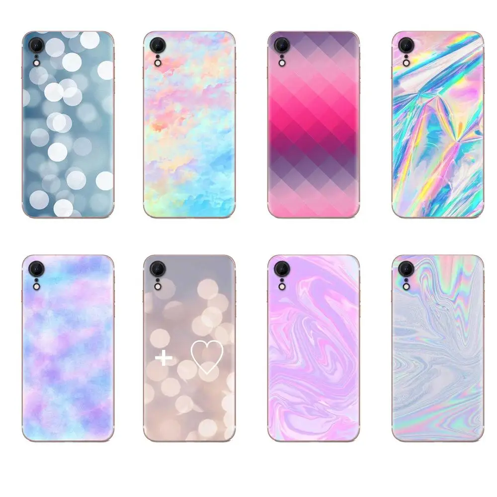 Мягкий чехол для телефона с узором пастельный металлический Tumblr Motorola Moto G G2 G3 G4 G5 G6