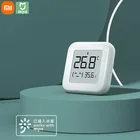 Оригинальный термометр Xiaomi 100%, умный гигрометр, монитор влажности с чернилами, напоминание о детском режиме, связь с приложением Mijia