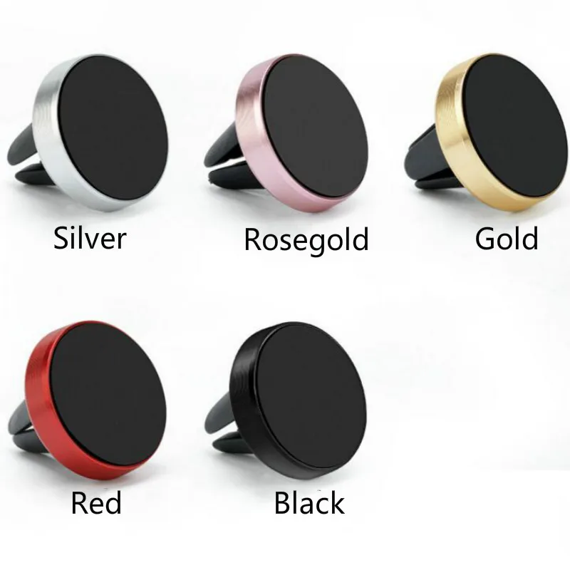 Универсальный автомобильный магнитный держатель с креплением на вентиляционное