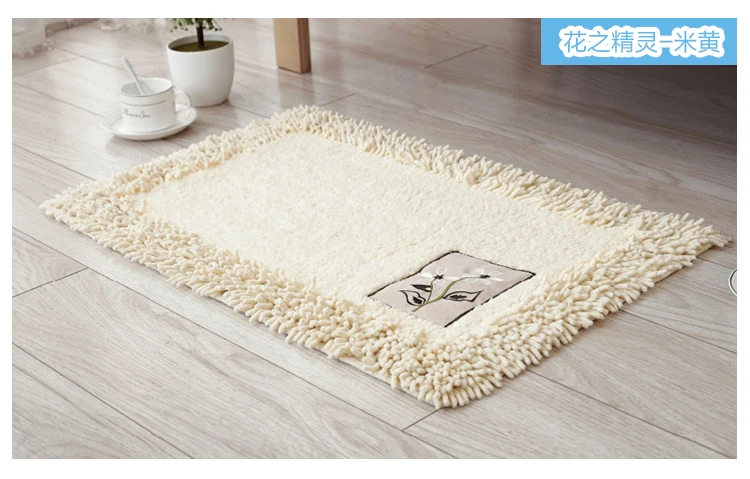 

durable bathroom rug set,luxury big size bath tub mat non slip,door bathroom set carpet,bath mats rugs floor,60X90CM, 45X120CM