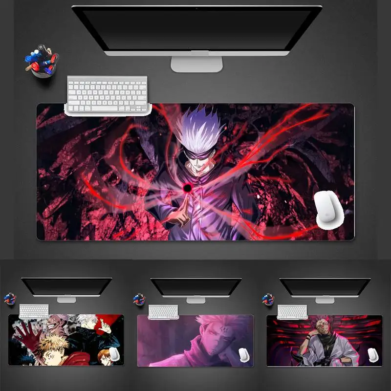 

jujutsu kaisen Comfort Mouse Mat Gaming Mousepad Desk Table Protect Game Office Work Mouse Mat pad X XL Non-slip Laptop Cushion