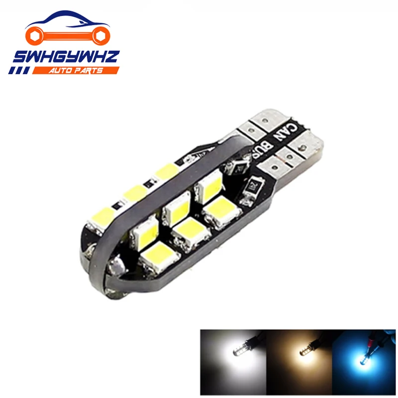 

10 шт./лот Автомобильная 10SMD T10 автомобильная лампа с клиновидным цоколем светодиодные лампы 5630 5730 лампы для парковки лампы для всех автомоби...