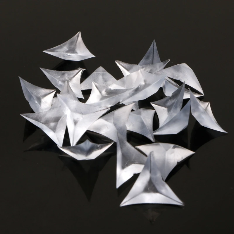 100PCS PP Clear Anti Dust Edge Triangles For Furniture Cabinet Drawer Corners | Обустройство дома