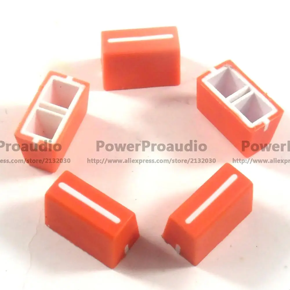 100 шт./лот новый канал перекрестный регулятор Fader Cap ручка подходит для RANE 57 TTM57 TTM57sl