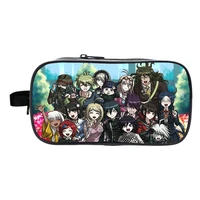 anime danganronpa large capacity pencil case school supplies stationery gift school tools pencil bag back to school presented