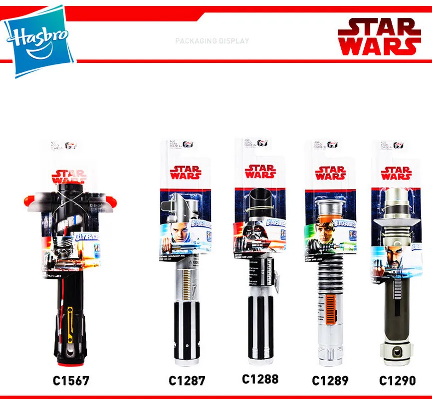 

76cm Hasbro Star Wars Stretchable Force Lightsaber Darth Vader Rey Kylo Ren Ben Solo Anakin Luke Skywalker Kids Toys No Light