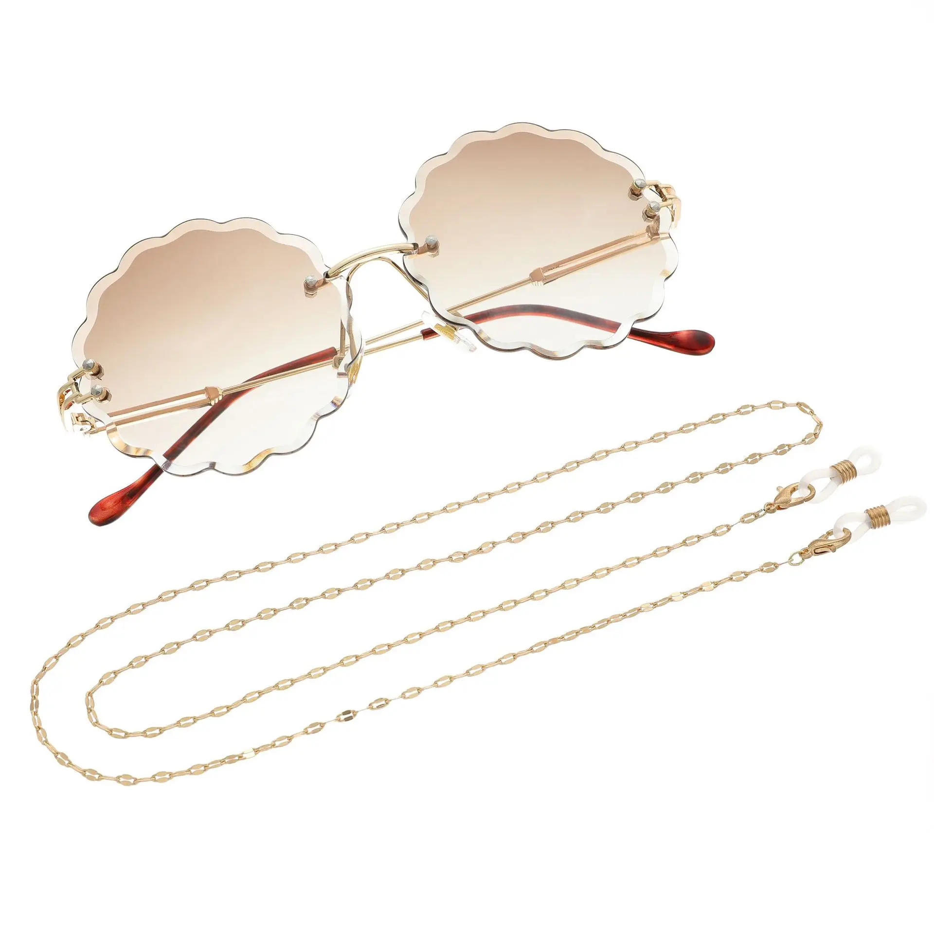 Новинка 2020 Модные Цветные медные цепочки для очков женщин металлические шнуры