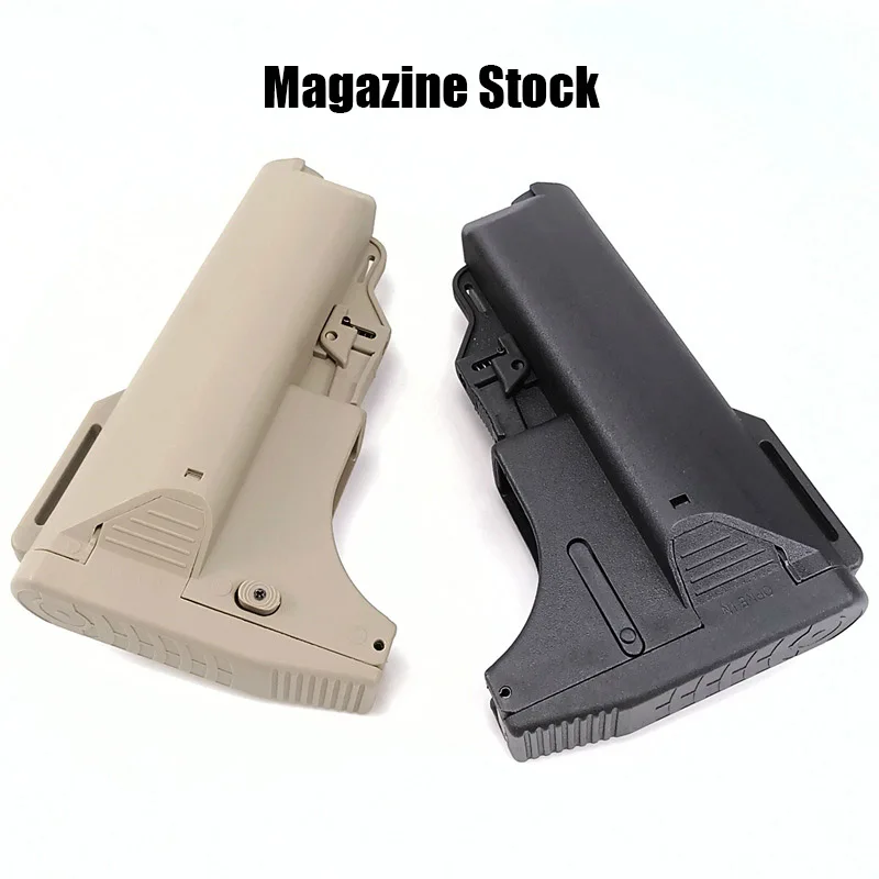 

Seal Magazine Nylon Backstock Can be installed with battery Stock Jinming Smart Strike SLR Si Junma Kublai water bomb stock