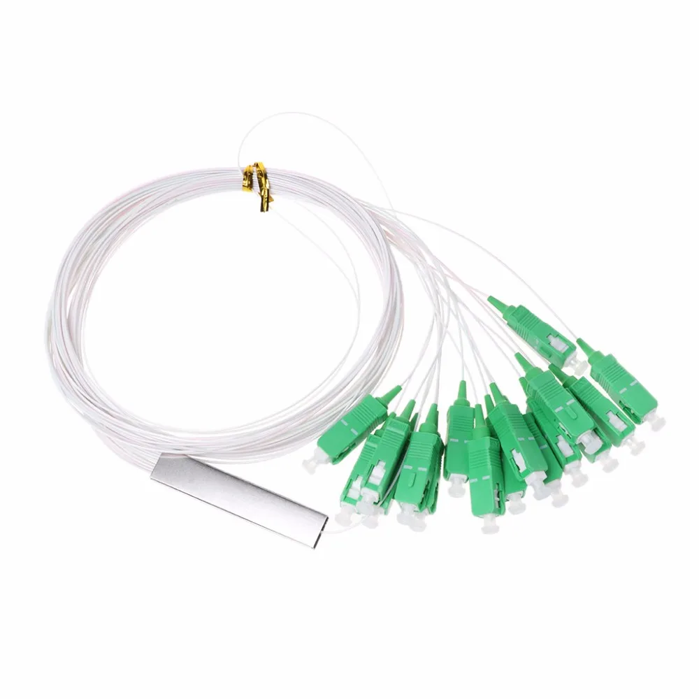 Оптоволоконный сплиттер 30 шт./лот 1X16 PLC SC/APC SM 0 9 мм высокое качество 1 м FTTH SC APC