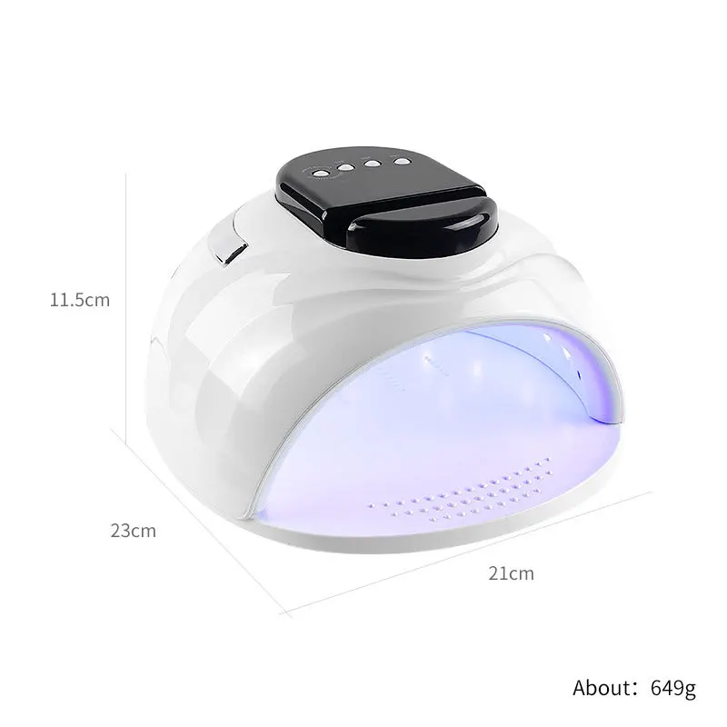 

168W UV LED Nail Lamp 42 Leds Manicure Art Tools UV Gel Nail Dryer Portable Intelligence Drying Nail Polish Lamp With Bracket