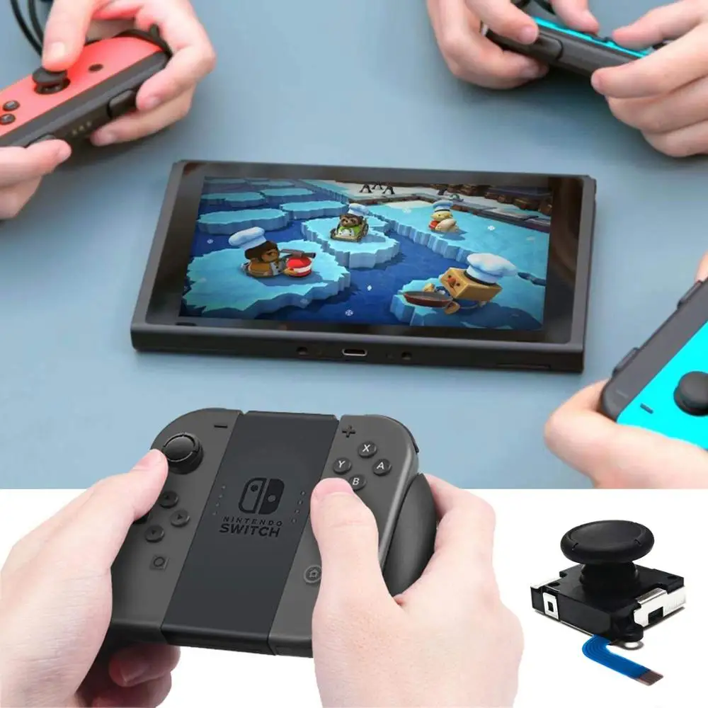Оригинальный аналоговый 3D Джойстик Joy Con Сменный Набор для ремонта левой/правой