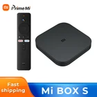 Оригинальная ТВ-приставка Xiaomi Mi S 4K Ultra HD Android 9,0 HDR 2G 8G WiFi Google Cast Netflix Smart TV Box