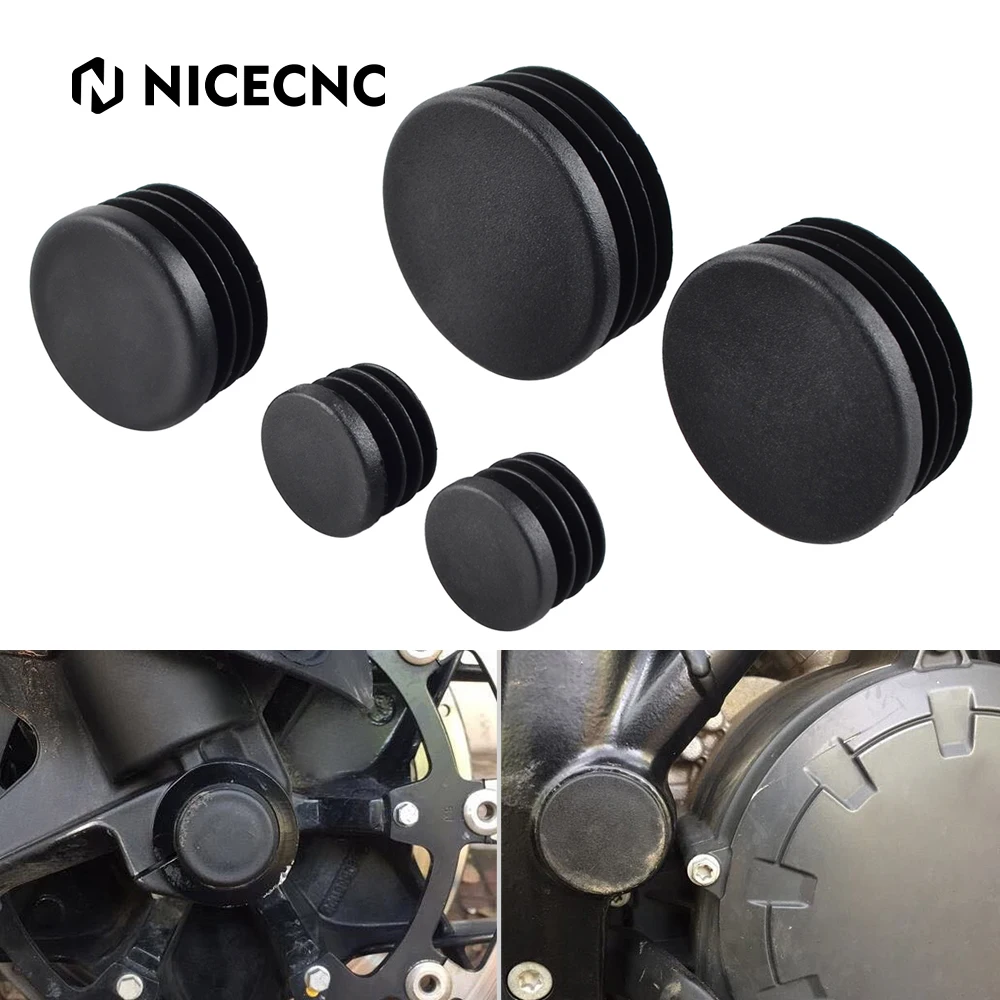 

5pcs Swingarm Axle Cover Caps for KTM 1290 Super Adventure 1290 R S T Super Duke 1290 GT Super Duke 2014-2021 2020 2019 2018