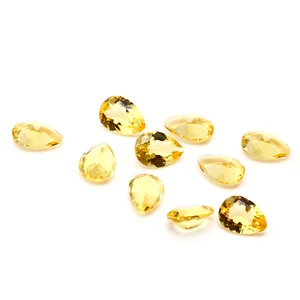 Нано-камень двусторонний в форме груши, 8 х11 мм, 5 бусин сделай сам