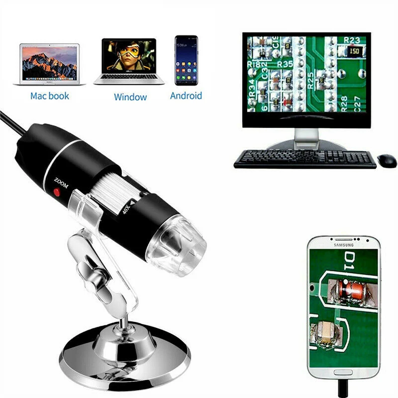 

Practical Durable Monitoring 0.3 mp Computers Ear Cleaning Tool Digital Microscope Hand Held Endoscope Portable 1600X