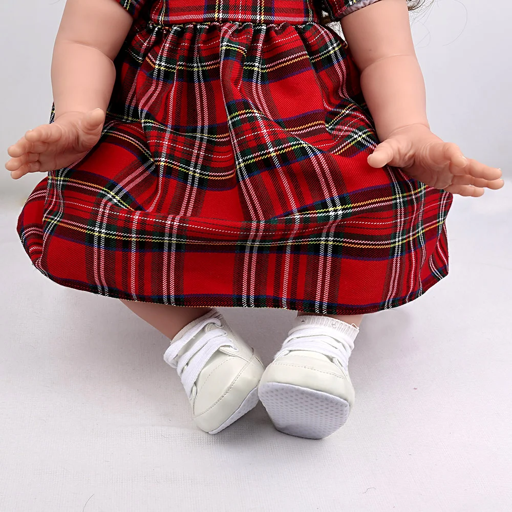 Kaydora кукла в стиле принцессы с длинными волосами малыш реборн силиконовая