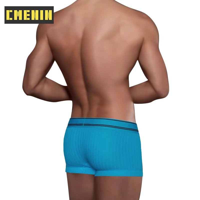 

CMENIN New Cotton Gay Sexy Men Underpants Boxers Shorts Quick Dry Cueca Man Underwear Boxer Men's Panties Funny BS3134