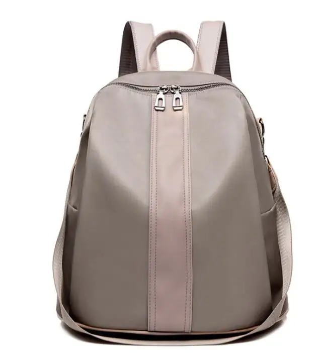 

Khamezoa 2021 tide new women's backpack personality fashionable female Oxford cloth bag female casual solid color street bags