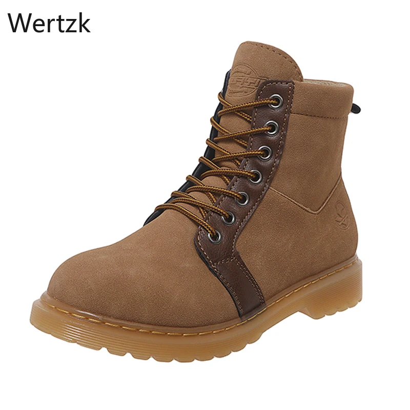 2019 женские ботинки с перекрестной шнуровкой для взрослых зимние модные теплые