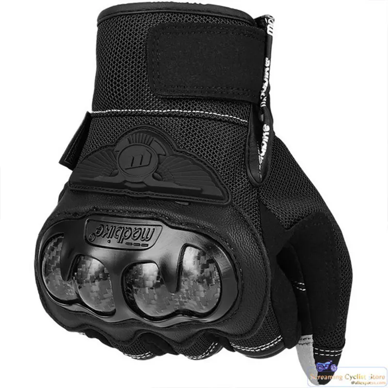 

Motocross Gloves Motos Guantes Men Motorcycle Gloves Full Finger Summer Winter Man Leather Racing Gloves Sport Equipment MAD02