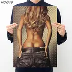 Фатальное искушение, крафт-бумага, Постер, наклейка на стену, декоративная живопись, товары для дома 50,58x35 см