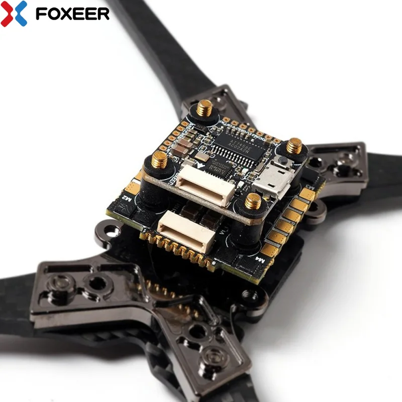 Enlarge Foxeer F722 V2 Pro Mini Micro USB Flight Controller w/ 45A 60A 65A BLheli32 4in1 Brushless ESC DSHOT1200 for RC FPV Racing Drone