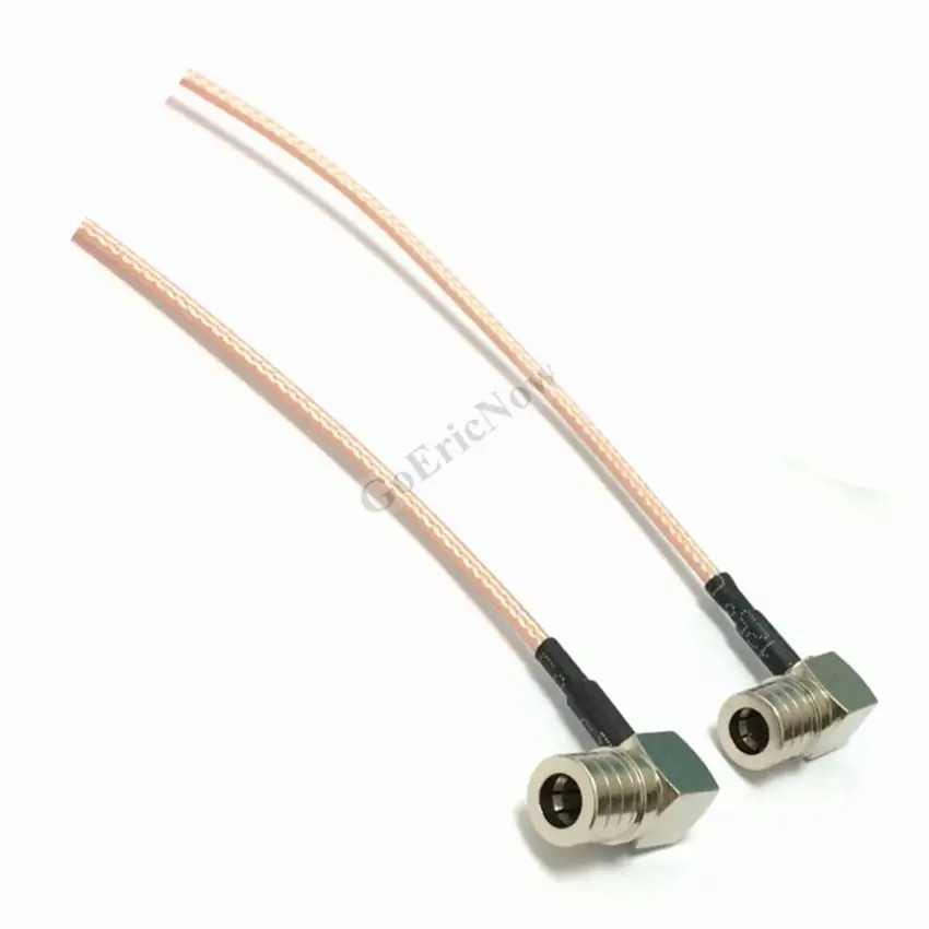 5 шт. RF коаксиальный прямоугольный QMA штекер на RG316/RG174 соединитель кабеля