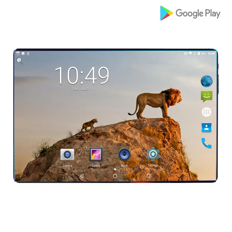 Новинка 2019 планшет Google Play на Android 8 0 10 дюймов четыре ядра 4 Гб ОЗУ 64 ПЗУ 1280*800 IPS 2.5D