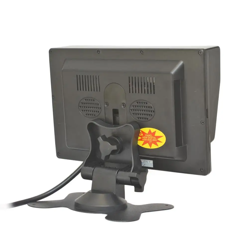 SMALUCK 7 inch TFT LCD Car Monitor Display Reverse Rear View Screen AV Input Remote Control With Sun Shade | Автомобили и