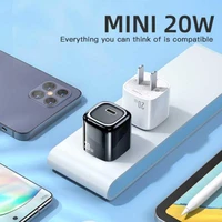 20w pd super usb c charger for iphone 12 pro max support fast charging portable phone charger adapter for samsung for huawei