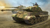hobby boss 84530 135 king tiger porsche turret zimmerit model tank armored car th06502 smt6