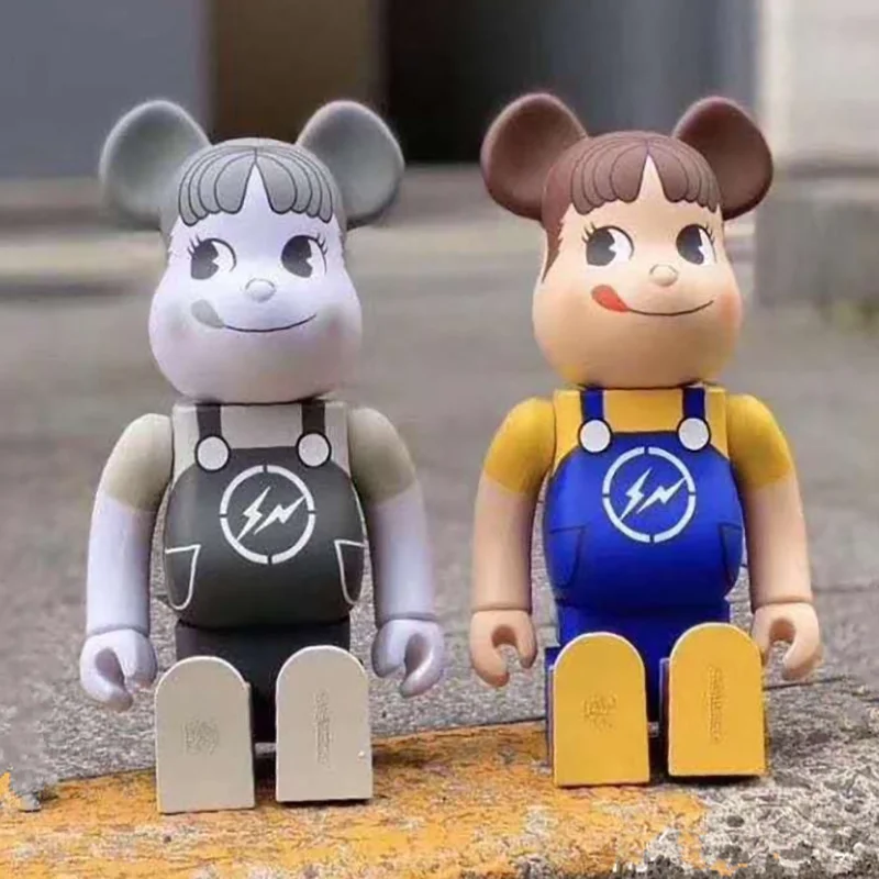 

Bearbricklys 28cm 400% Bear&bricklys Toy Lightning Blocks Bear Toy Action Toy Figures Garage Kits Dolls Kids Toys