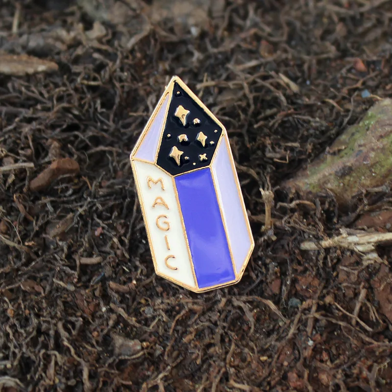 2020 Новинка милый мультяшный волшебный карандаш эмалированная брошь джинсы