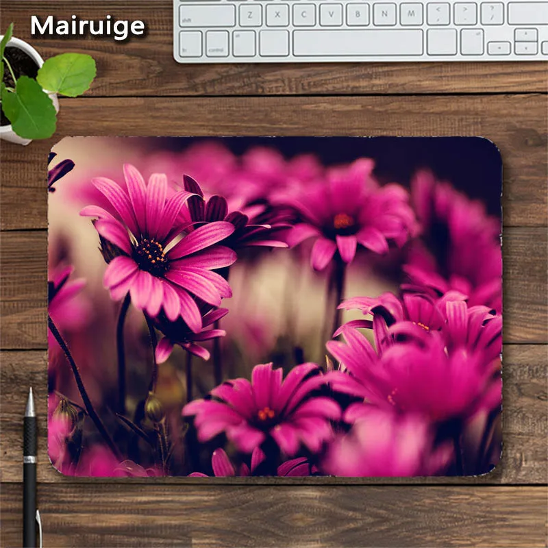 220X180X2MM Mairuige, узор цветов, коврики для мыши для ноутбука, оптический компьютерный коврик для мыши, 3 размера, коврики для мыши, ноутбука, мини ПК, коврики для мыши - Цвет: 220X180X2MM