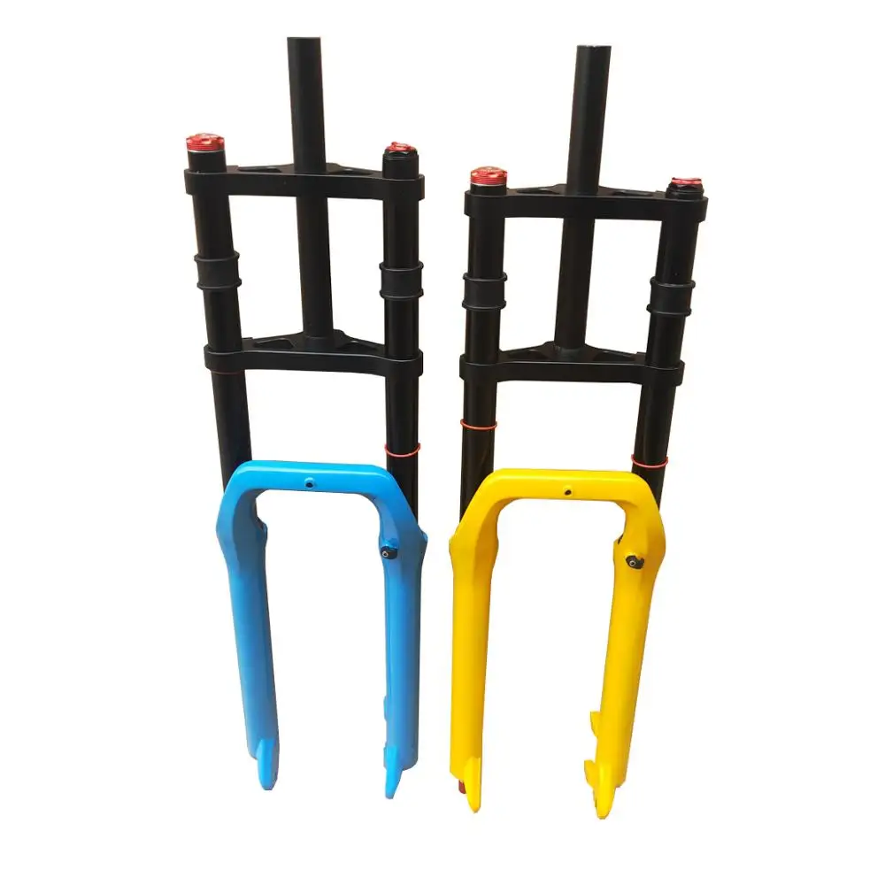 Kalosse Fat велосипедная воздушная вилка Пляжная Велосипедная 26 дюймов сплав замок