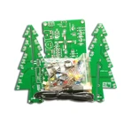 Набор сделай сам для рождественской елки, простой в изготовлении светодиодный светильник, Акриловая Рождественская елка с музыкальным электронным обучающим модулем