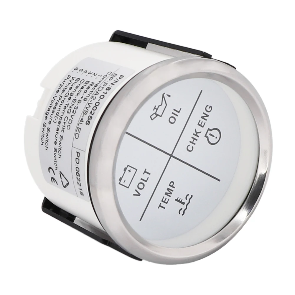 Автомобиль 4LED Сигнализация Датчик Лодка Грузовик Авто Вольт Температура Воды