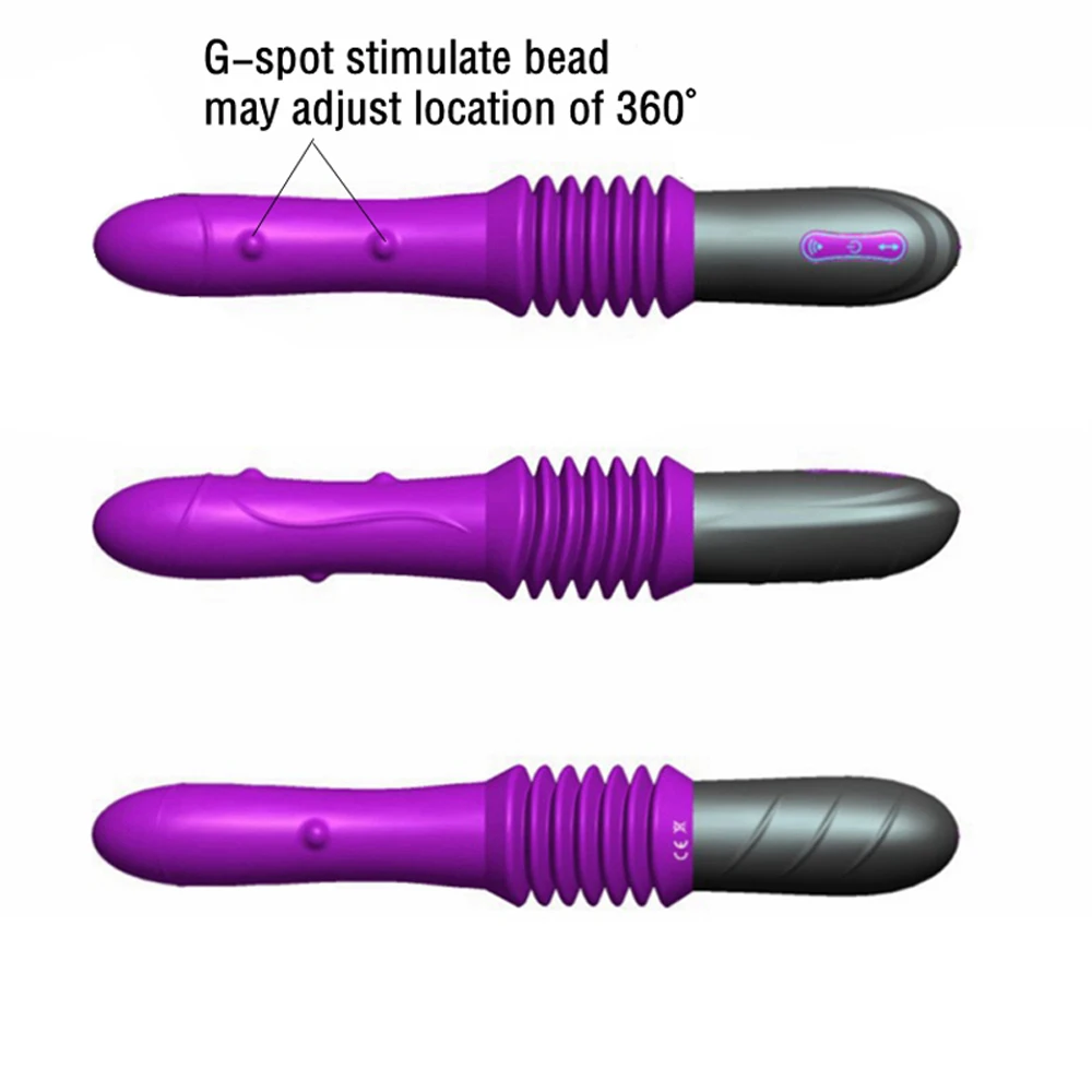 G-spot Vibration Massager Sex Toys For Women Female Masturbation Automatic Stretching Dildo Vibrator Machina | Красота и здоровье