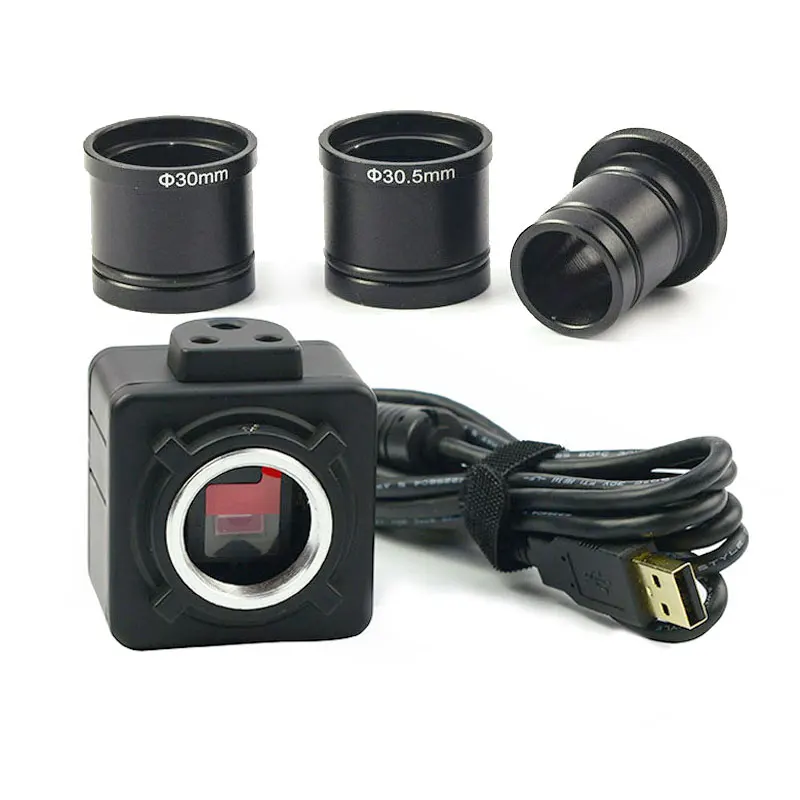 5MP 5.0MP микроскоп электронный окуляр USB2.0 видео CMOS камера промышленный окуляр камера с адаптером для захвата изображения - Цвет: 5MP
