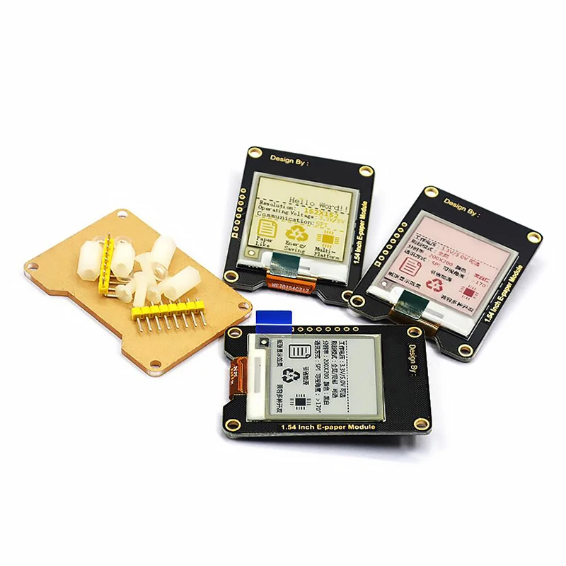 Модуль электронной бумаги 1 54 дюйма E-Ink экран дисплея EInk SPI поддержка глобальной
