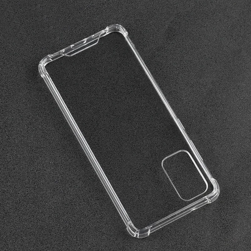 

100pcs/lot.Shockproof Clear Transparent PC Back TPU Bumper Scratch Protection Case for Samsung galaxy S20/S20 PLUS/S20 ultra