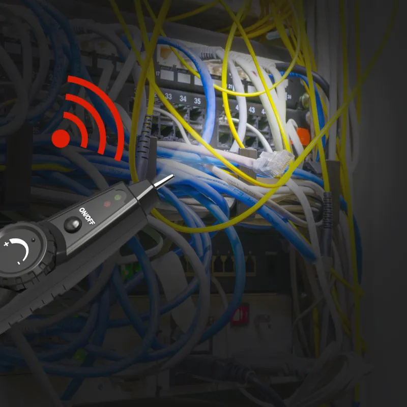 LOMVUM сетевой тестер кабельный RJ11 RJ45 детектор телефонного провода отслеживающий