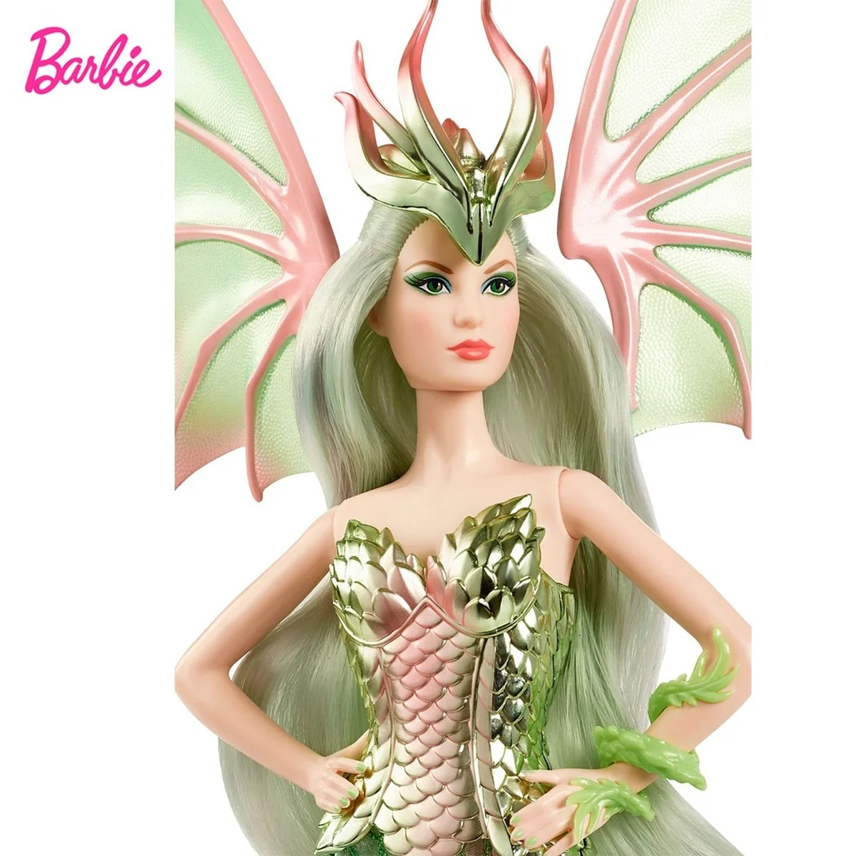 Кукла Барби греческая мифическая Муза Фэнтези Дракон императрица с Пастельными