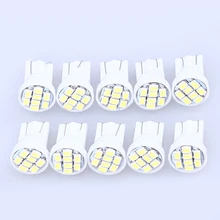 Posbay 10 шт. Micro 8 SMD T10 1206 Автомобильный светодиодный светильник